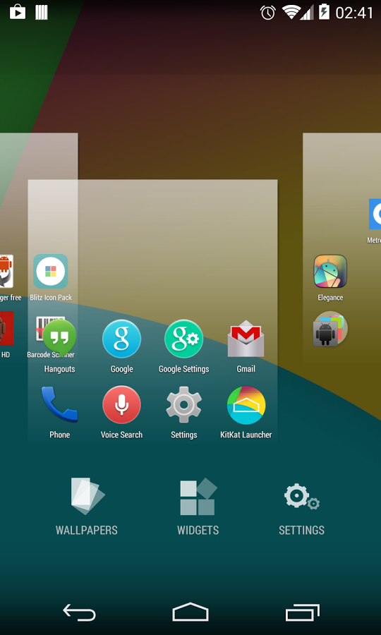 Kitkat Launcher Prime แอพฯ ธีม Android เวอร์ชั่นใหม่ล่าสุด Kitkat 44